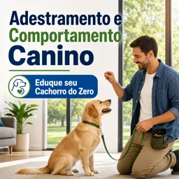 Imagem do Curso gratuito Adestramento e Comportamento Canino: Eduque seu Cachorro do Zero