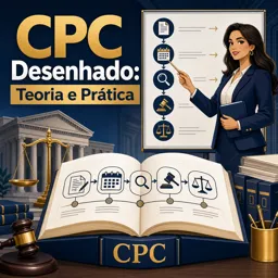Imagem do Curso gratuito CPC (Código de Processo Civil) Desenhado: Teoria e Prática