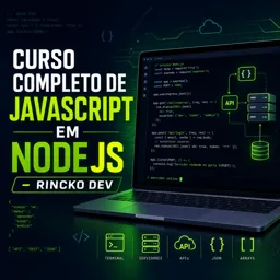 Imagem do Curso gratuito Curso completo de Javascript em NodeJs - Rincko Dev