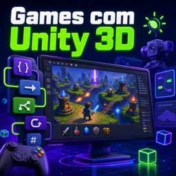 Imagem do Curso gratuito Games com Unity 3D