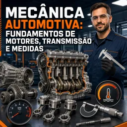 Imagem do Curso gratuito Mecânica Automotiva: Fundamentos de Motores, Transmissão e Medidas