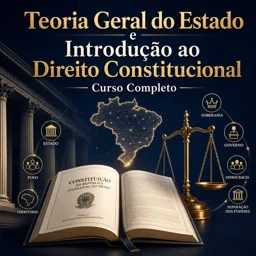 Imagem do Curso gratuito Teoria Geral do Estado e Introdução ao Direito Constitucional (Curso Completo)