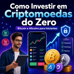 Imagem do Curso gratuito Como Investir em Criptomoedas do Zero (Bitcoin e Altcoins) para Iniciantes