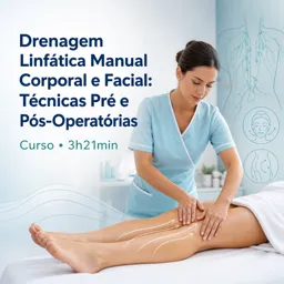 Imagem do Curso gratuito Drenagem Linfática Manual Corporal e Facial: Técnicas Pré e Pós-Operatórias
