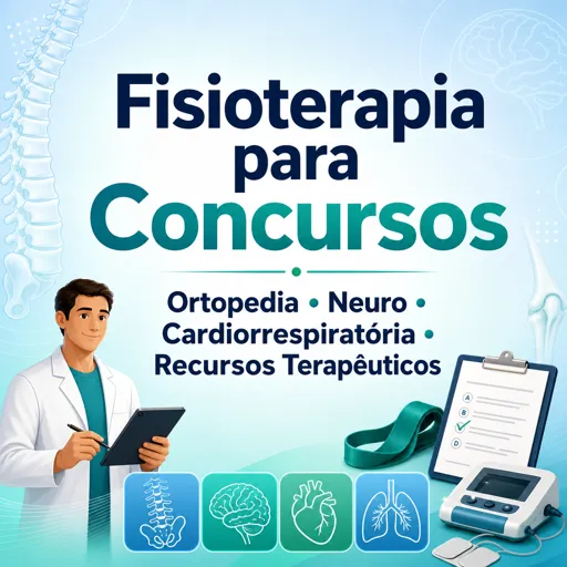 Imagem do Curso gratuito Fisioterapia para Concursos - Ortopedia, Neuro, Cardiorrespiratória e Recursos Terapêuticos