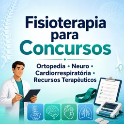 Imagem do Curso gratuito Fisioterapia para Concursos - Ortopedia, Neuro, Cardiorrespiratória e Recursos Terapêuticos