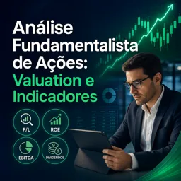 Imagem do Curso gratuito Análise Fundamentalista de Ações: Valuation e Indicadores