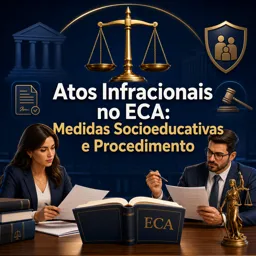 Imagem do Curso gratuito Atos Infracionais no ECA: Medidas Socioeducativas e Procedimento