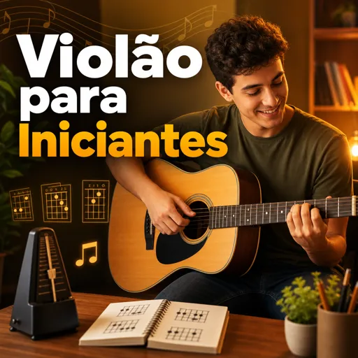 Imagem do Curso gratuito Violão para Iniciantes