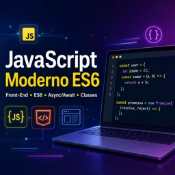 Imagem do Curso gratuito JavaScript Moderno ES6
