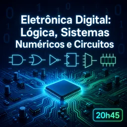 Imagem do Curso gratuito Eletrônica Digital: Lógica, Sistemas Numéricos e Circuitos