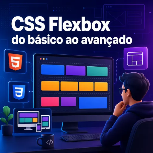 Imagem do Curso gratuito CSS Flexbox do básico ao avançado