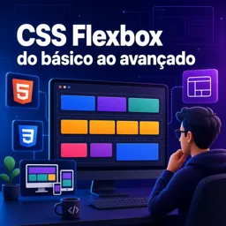 Imagem do Curso gratuito CSS Flexbox do básico ao avançado