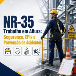 Imagem do Curso gratuito NR-35 Trabalho em Altura: Segurança, EPIs e Prevenção de Acidentes