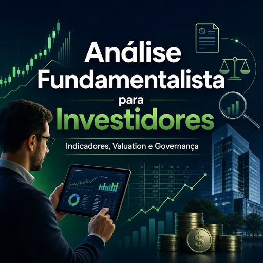 Imagem do Curso gratuito Análise Fundamentalista para Investidores: Indicadores, Valuation e Governança