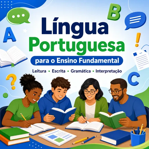 Imagem do Curso gratuito Língua Portuguesa para o Ensino Fundamental