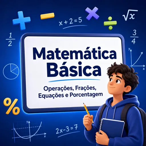 Imagem do Curso gratuito Matemática Básica: Operações, Frações, Equações e Porcentagem