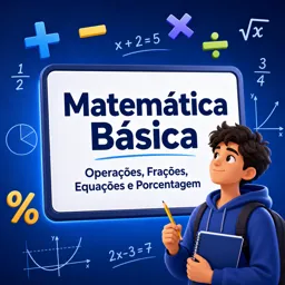 Imagem do Curso gratuito Matemática Básica: Operações, Frações, Equações e Porcentagem