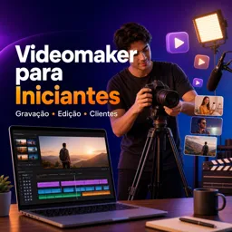 Imagem do Curso gratuito Videomaker para Iniciantes: Gravação, Edição e Como Encontrar Clientes