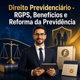 Imagem do Curso gratuito Direito Previdenciário - RGPS, Benefícios e Reforma da Previdência