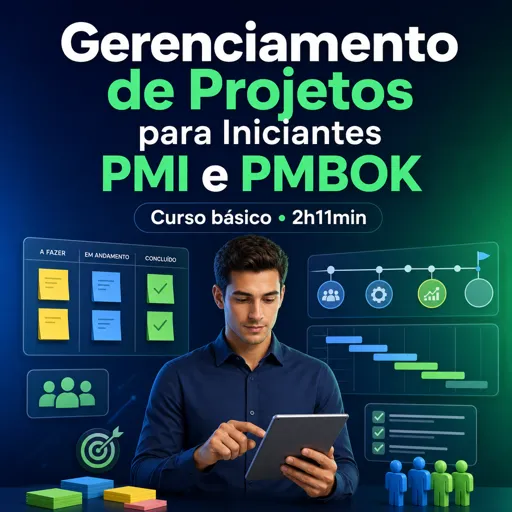 Imagem do Curso gratuito Gerenciamento de Projetos para Iniciantes PMI e PMBOK