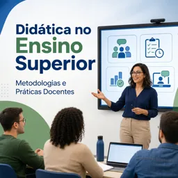 Imagem do Curso gratuito Didática no Ensino Superior - Metodologias e Práticas Docentes