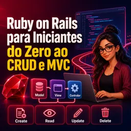 Imagem do Curso gratuito Ruby on Rails para Iniciantes do Zero ao CRUD e MVC