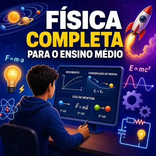 Imagem do Curso gratuito Física completa para o Ensino Médio