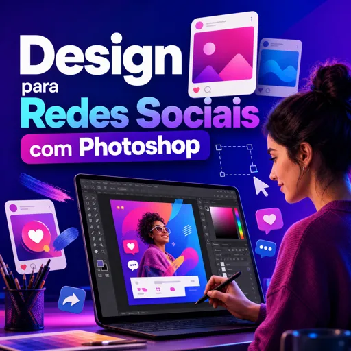 Imagem do Curso gratuito Design para Redes Sociais com Photoshop