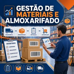 Imagem do Curso gratuito Gestão de Materiais e Almoxarifado