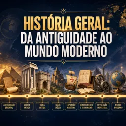 Imagem do Curso gratuito História Geral: Da Antiguidade ao Mundo Moderno