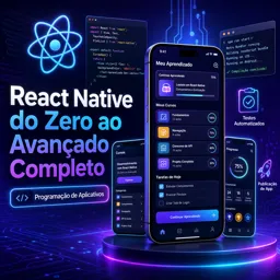 Imagem do Curso gratuito React Native do Zero ao Avançado Completo