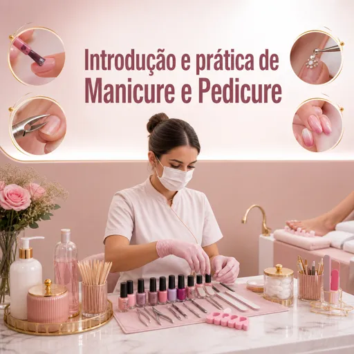 Imagem do Curso gratuito Introdução e prática de Manicure e Pedicure