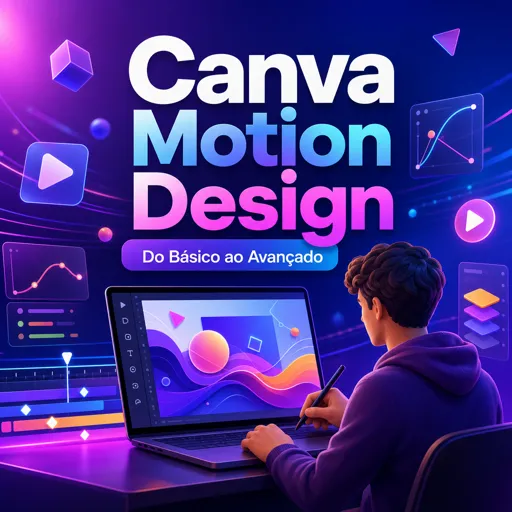 Imagem do Curso gratuito Canva Motion Design do Básico ao Avançado