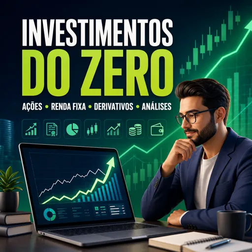Imagem do Curso gratuito Investimentos do Zero: Ações, Renda Fixa, Derivativos e Análises