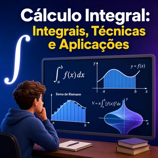 Imagem do Curso gratuito Cálculo Integral: Integrais, Técnicas e Aplicações