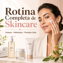 Imagem do Curso gratuito Rotina Completa de Skincare: Limpeza, Hidratação e Proteção Solar