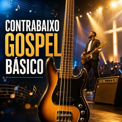 Imagem do Curso gratuito Contrabaixo gospel básico