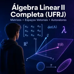 Imagem do Curso gratuito Álgebra Linear II Completa (UFRJ)