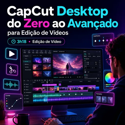 Imagem do Curso gratuito CapCut Desktop do Zero ao Avançado para Edição de Vídeos