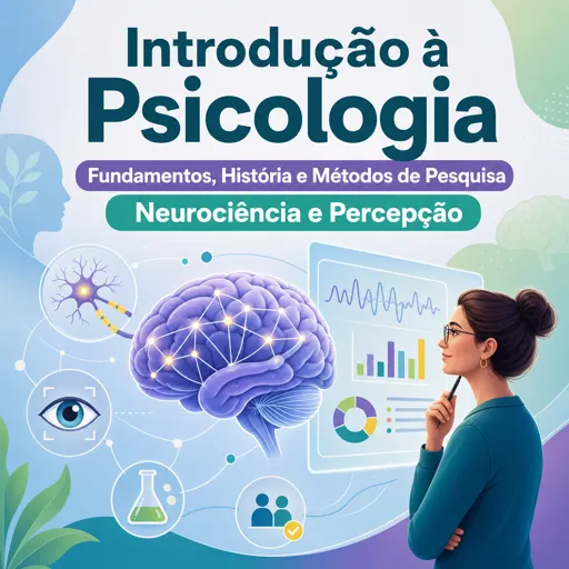 Imagem do Curso gratuito Introdução à Psicologia: Fundamentos, História e Métodos de Pesquisa (com Neurociência e Percepção)