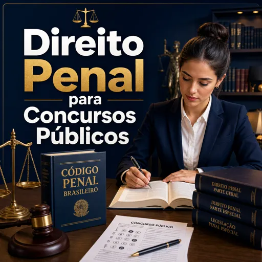 Imagem do Curso gratuito Direito Penal para Concursos Públicos