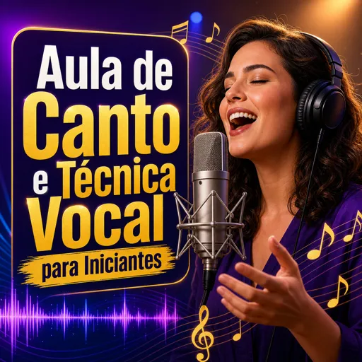 Imagem do Curso gratuito Aula de Canto e Técnica Vocal para Iniciantes