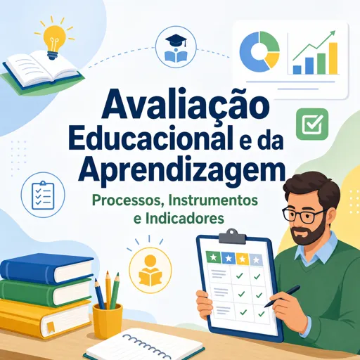 Imagem do Curso gratuito Avaliação Educacional e da Aprendizagem: Processos, Instrumentos e Indicadores