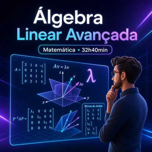 Imagem do Curso gratuito Álgebra Linear Avançada