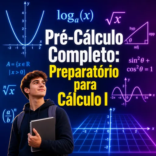 Imagem do Curso gratuito Pré-Cálculo Completo: Preparatório para Cálculo I