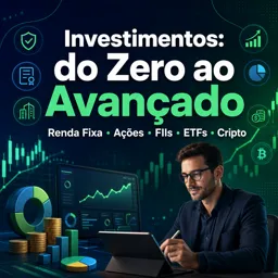 Imagem do Curso gratuito Investimentos: do Zero ao Avançado (Renda Fixa, Ações, FIIs, ETFs e Cripto)