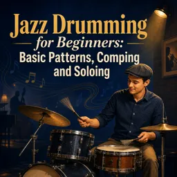 Free Course Image Jazz Drumming for Beginners: Basic Patterns, Comping and Soloing