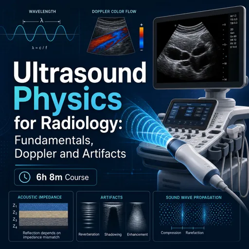 Free Course Image Ultrasound Physics for Radiology: Fundamentals, Doppler and Artifacts