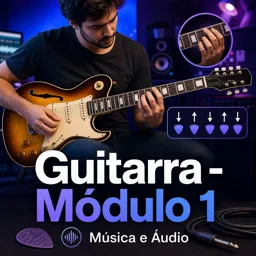 Imagem do Curso gratuito Guitarra - Módulo 1